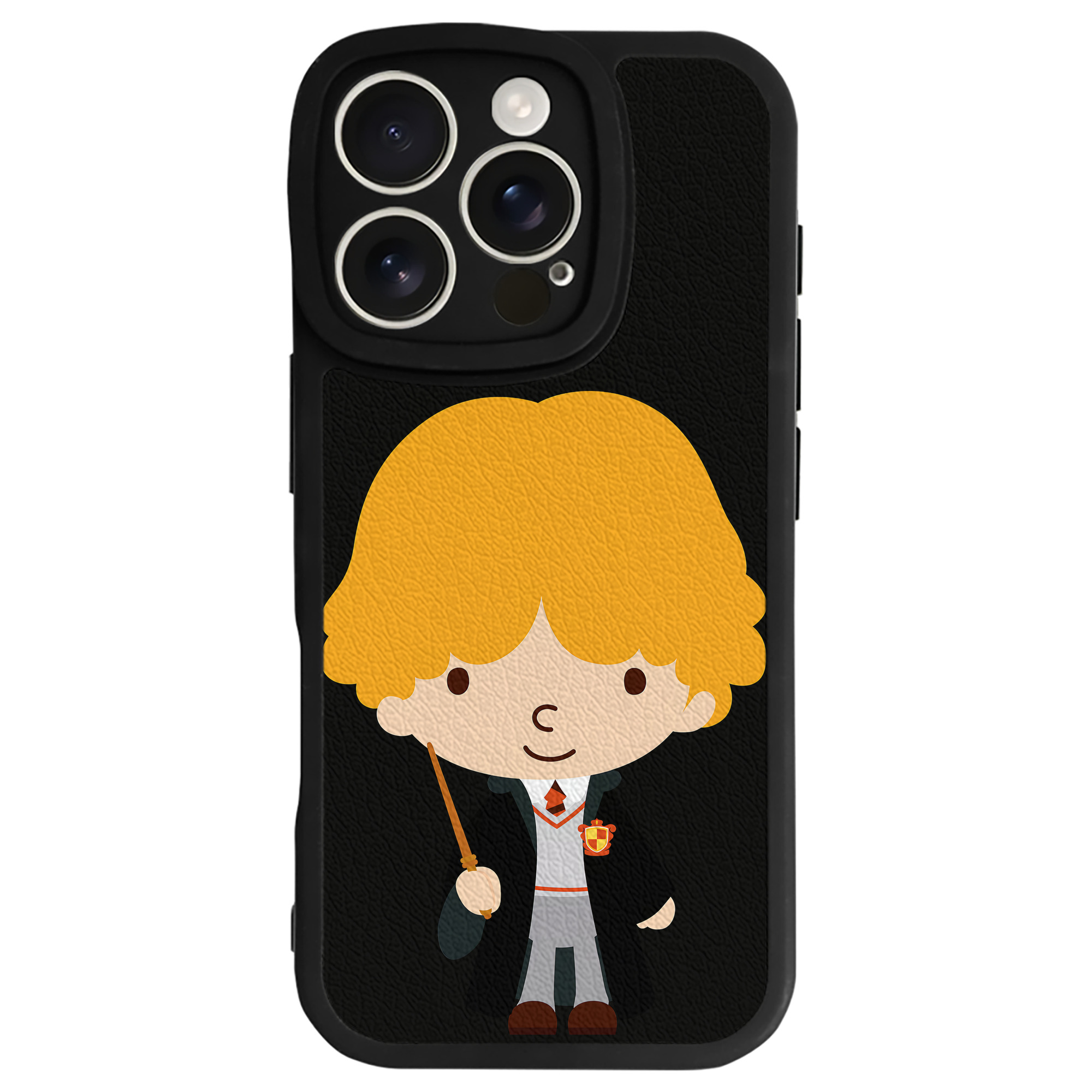 （画像用） Harry Potter ハリー・ポッターシリーズ 【iPhone 16シリーズ対応】シリコンスマホケース（レザー調） 材質：シリコン